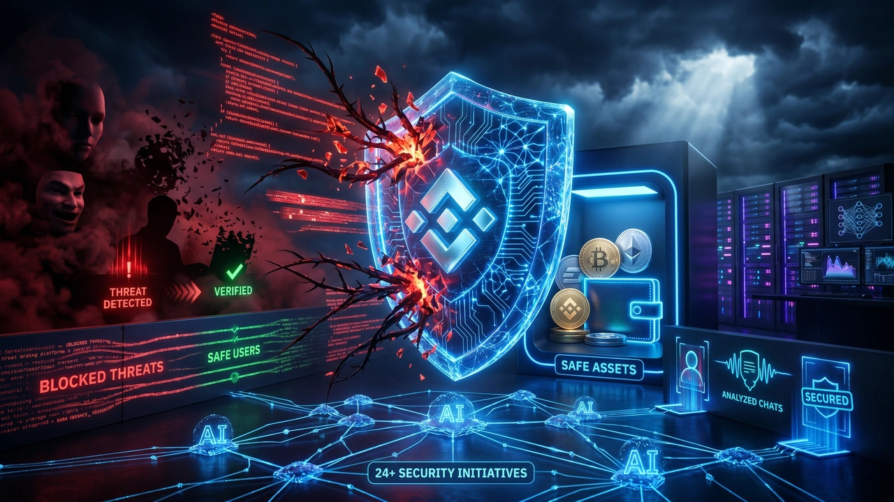 Binance: KI-Systeme haben seit Anfang 2025 über 10 Milliarden Dollar an Krypto-Betrug verhindert