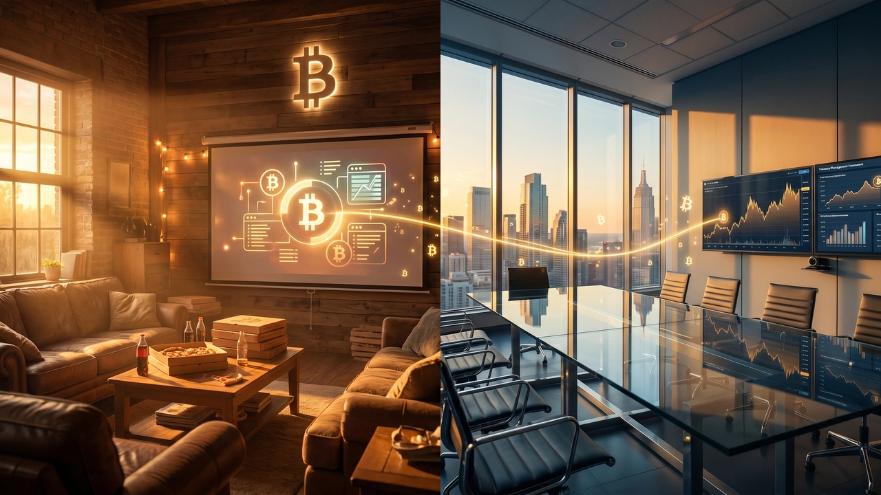 Bitcoin at Both Ends: Community Roots and Corporate Strategy Converge