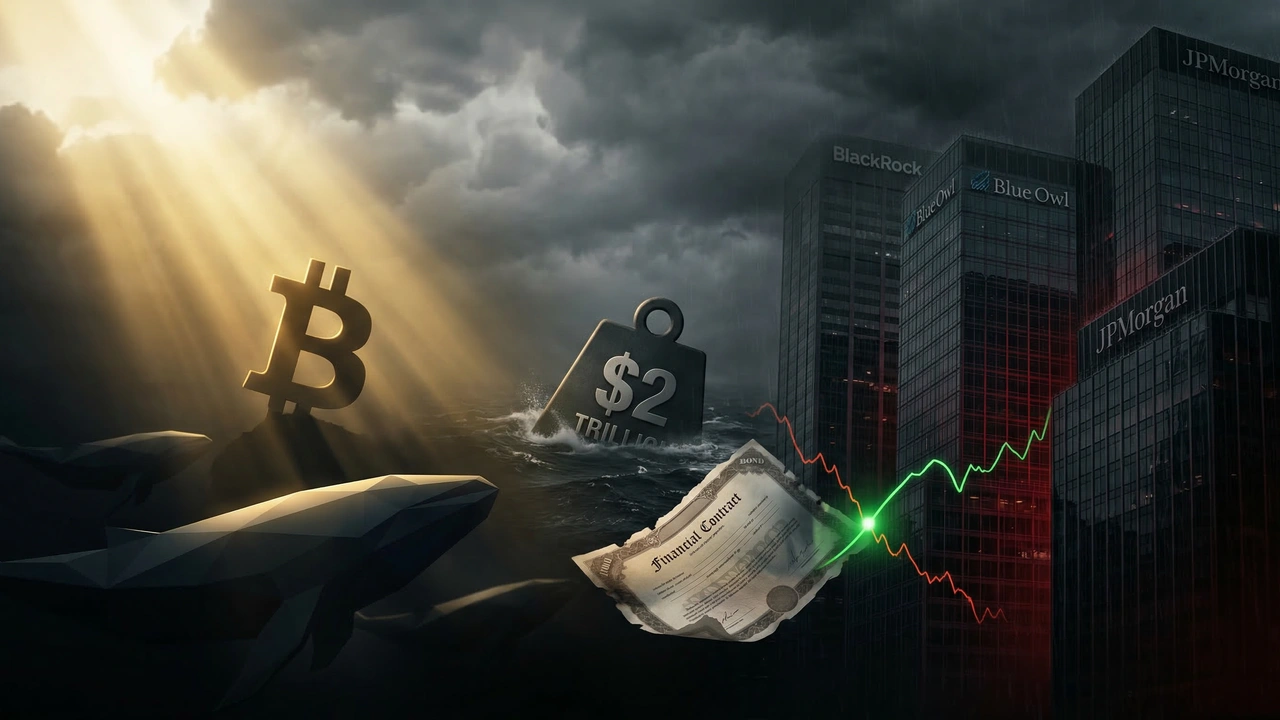 Bitcoin-Bodensignale häufen sich, während eine Krise im privaten Kreditmarkt droht