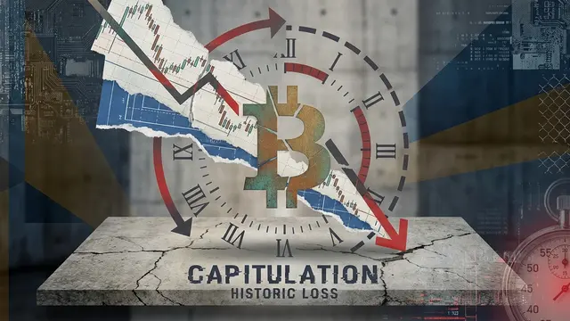 Bitcoin Enters Historic Loss Zone: Six-Month Capitulation Cycle Begins
