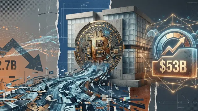 Bitcoin ETFs Hold $53B Despite Historic Outflows: What It Means