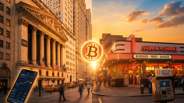 Bitcoin wird Mainstream: Schwab und Steak 'n Shake signalisieren eine neue Ära