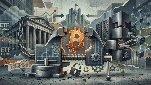 Bitcoin im Zangengriff: Wie ETFs und Bank-Blockchains die Dezentralität bedrohen