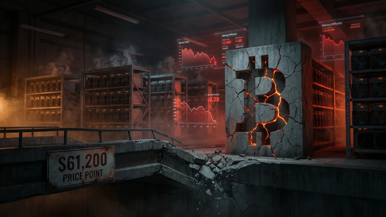 Bitcoin Miners at Breaking Point: What $61K Means for the Cycle