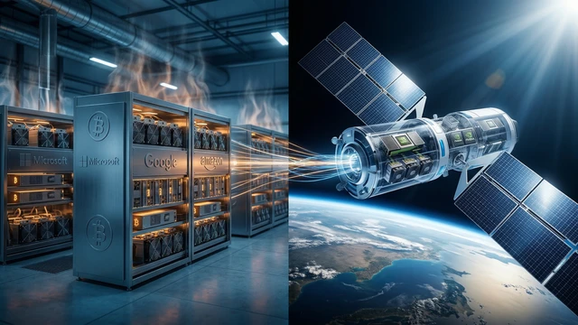 Bitcoins Mining-Identitätskrise: Von der Erde in den Orbit und in die KI