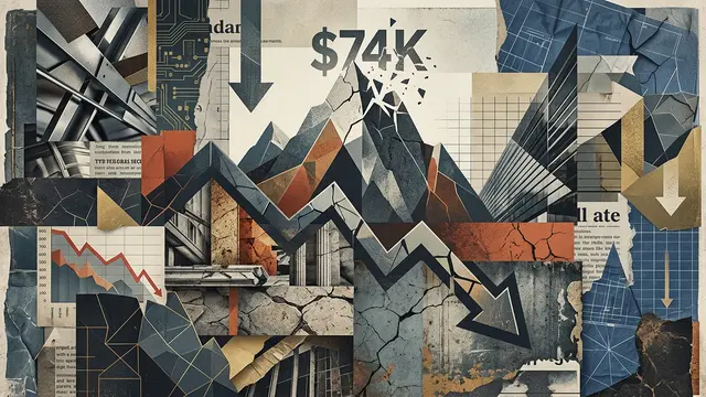 Bitcoin-Erholung verliert bei 74.000 $ an Schwung, während Bärenmarkt-Signale anhalten