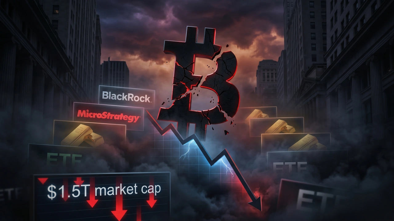 Bitcoin's $1.5T Market Cap Collapse Exposes a Multi-Front Institutional Retreat