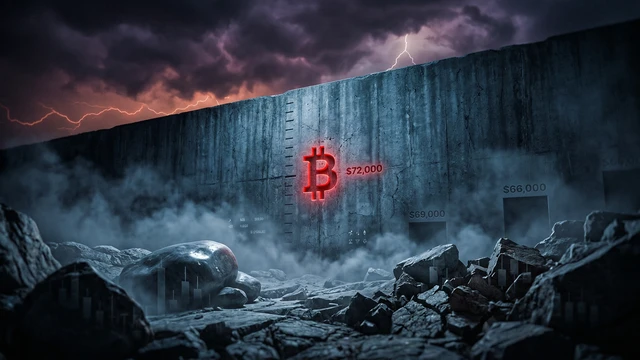 Bitcoins 72.000-Dollar-Mauer: Die schmerzhafteste Phase des Zyklus ist angebrochen