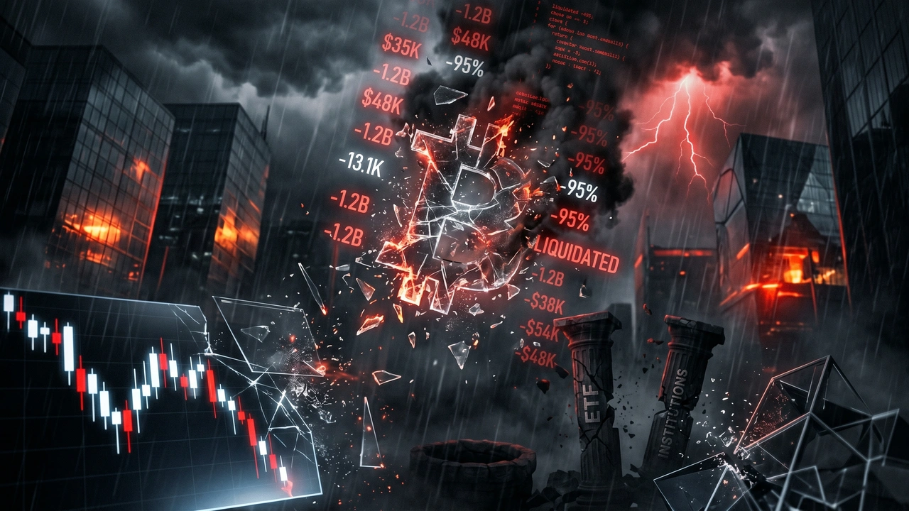 Bitcoin's $935M Liquidation Storm Exposes a Market Running on Empty