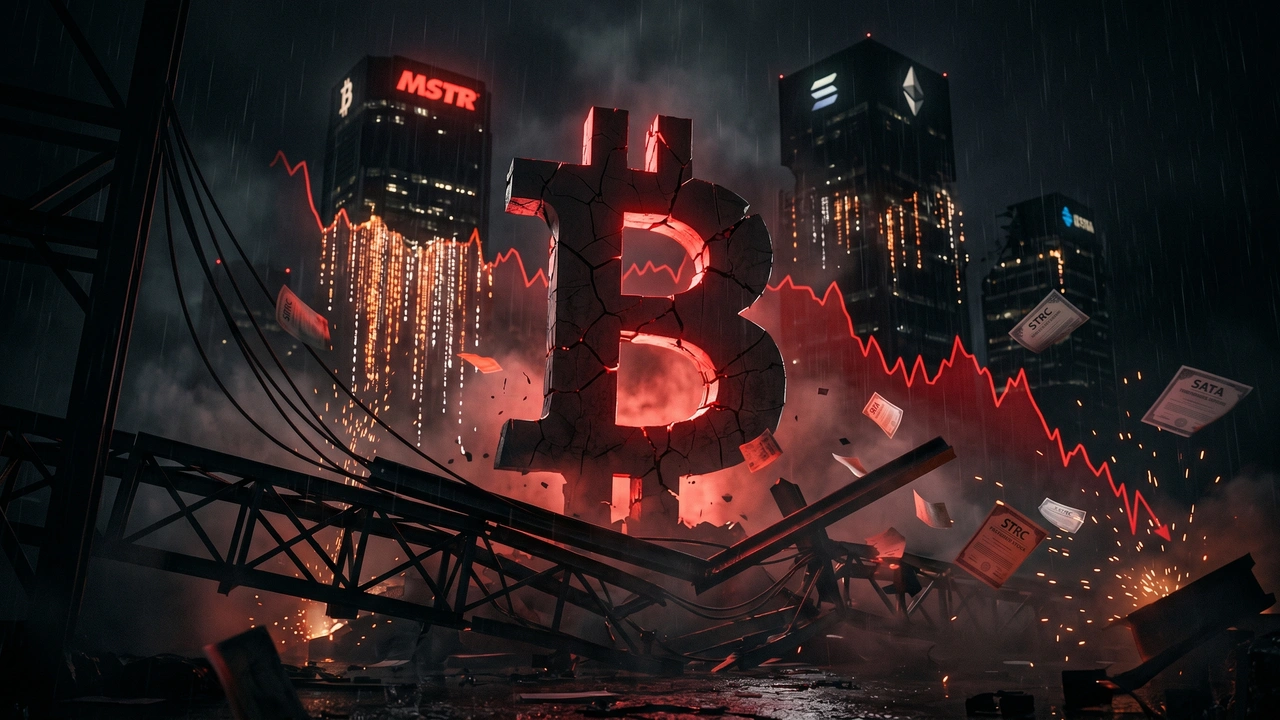 Bitcoins Finanz-Stresstest: Strategy und Ethereum brechen gleichzeitig ein