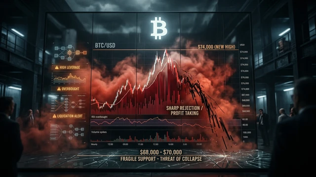 Bitcoin's Relief Rally Stalls: On-Chain Signals Flash Warning Signs