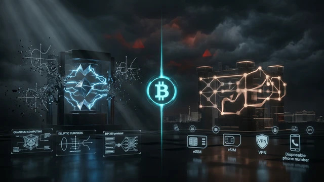 Bitcoin's Twin Threats: Quantum Computing and the Privacy Crisis