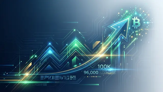 Bitcoin steigt über 96.000 Dollar durch Spot-Käufe, Analysten visieren 100.000-Dollar-Marke an
