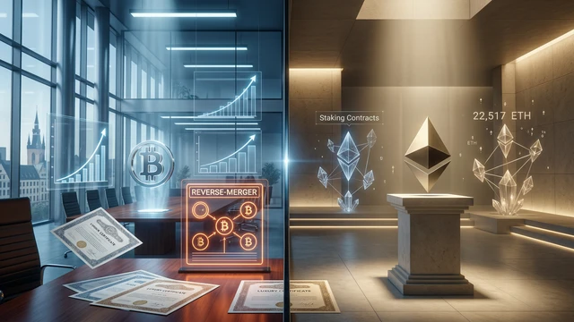 Bitcoin Treasury Mania Meets Ethereum Staking: Two Diverging Paths