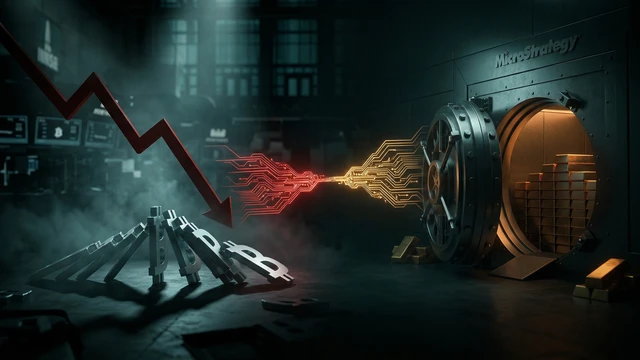 Bitcoin unter Druck: Bären dominieren Futures, während Strategy den Rückgang kauft