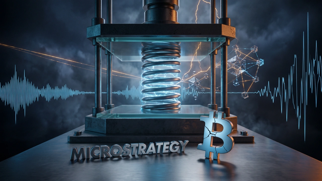 Compression Before the Storm: Bitcoin's Volatility Trap and the Saylor Paradox