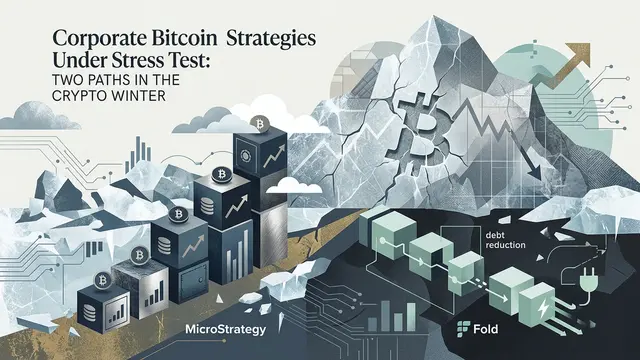 Corporate Bitcoin-Strategien im Stresstest: Zwei Wege im Krypto-Winter