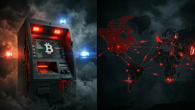 Krypto-Sicherheit unter Beschuss: Von Bitcoin-Automaten-Hacks bis zu globalen Phishing-Razzien