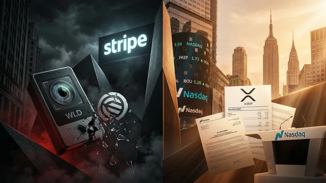 Crypto Treasury-Wettlauf: WLD unter Druck, während XRP groß auf die Wall Street setzt