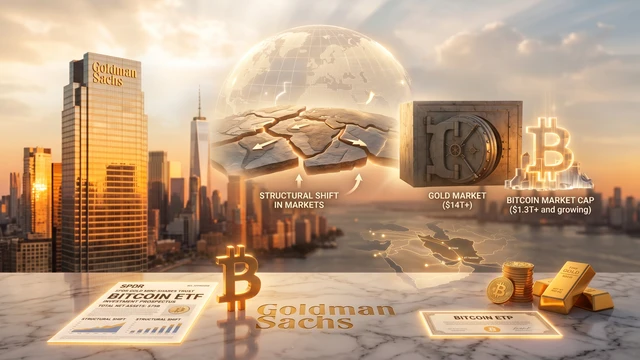 Goldman Sachs, $34-Billionen-Markt: Bitcoins institutioneller Moment ist gekommen