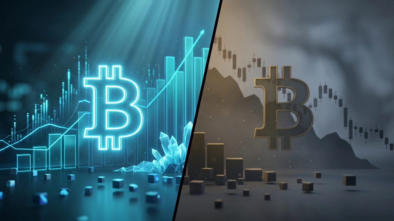 Network Surge, Price Slump: What Bitcoin's Data Split Reveals