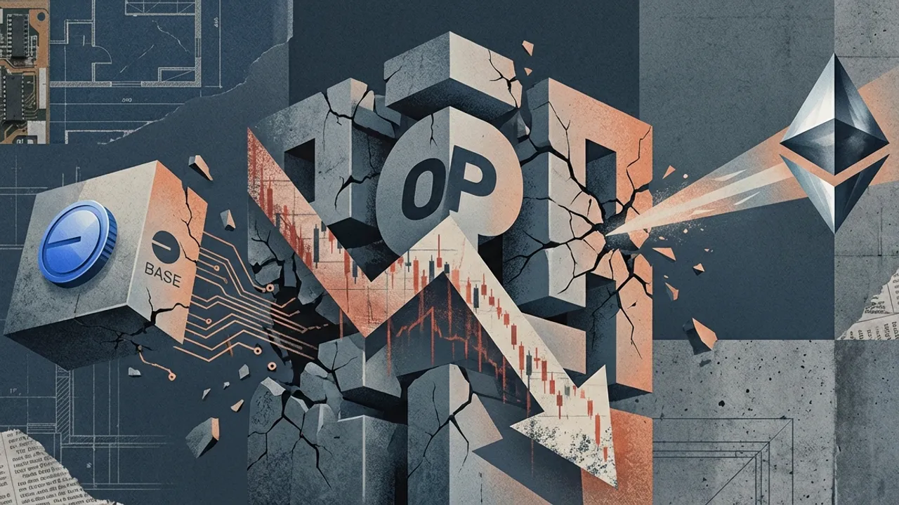 Optimism Under Pressure: Base Exit Triggers 30 Percent OP Token Crash