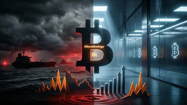Strategy verdoppelt seinen Einsatz, während ein geopolitischer Schock Bitcoins Standfestigkeit auf die Probe stellt
