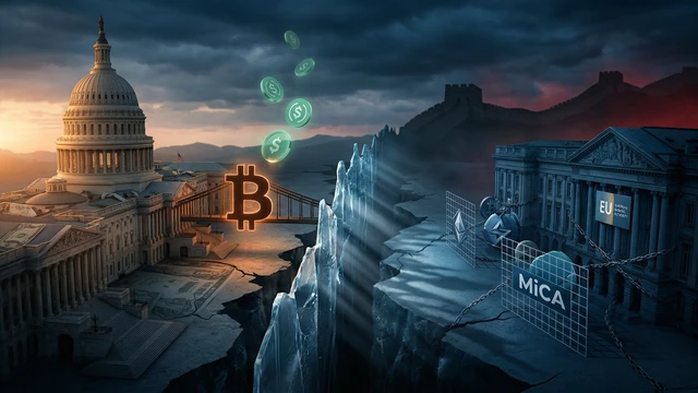 Der Stablecoin-Krieg: Wie die USA und die EU in entgegengesetzte Richtungen streben