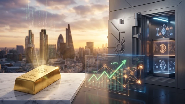 Tokenisiertes Gold peilt 400-Milliarden-Dollar-Zukunft an, während Bitcoin den digitalen Datenschutz leise vorantreibt