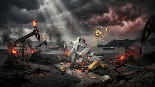 Krieg, Öl und Angst: Wohin das Kapital flieht, wenn alles verkauft wird